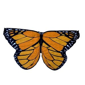 NoaPoa Monarch Butterfly Wings Costume Kids Pretend Play Dress Up